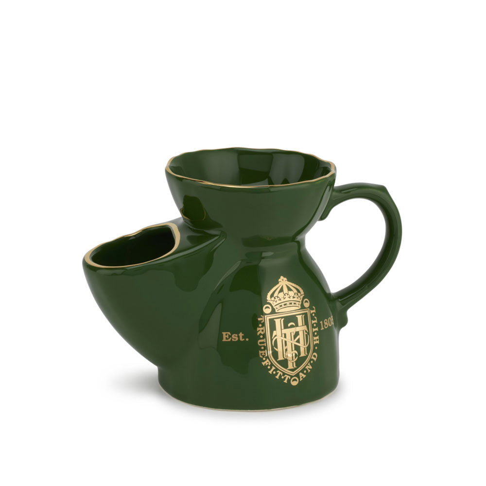 GREEN SHAVING MUG