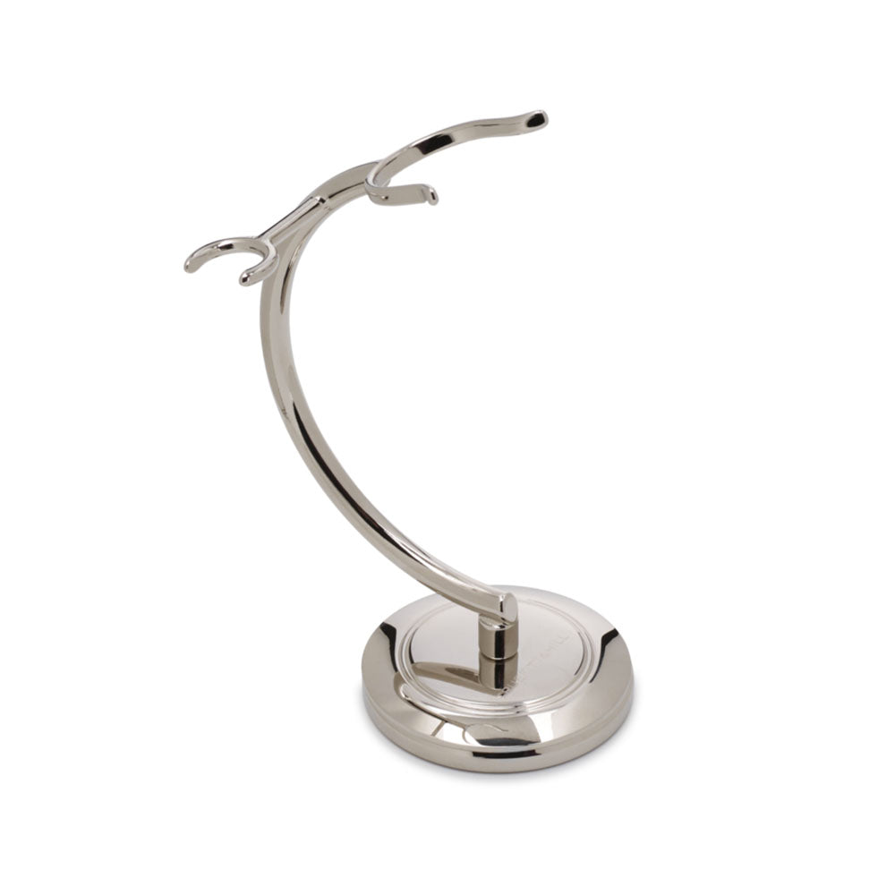 CURVED RAZOR AND BRUSH STAND